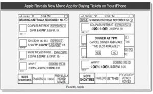 iPhone Movie Ticket App Patent