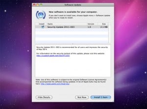 Mac OS X Update
