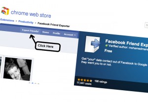 Facebook Friend Exporter