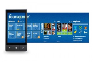 Foursquare Windows Phone 7 App