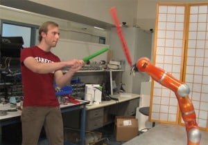 Kinect Lightsaber Robot