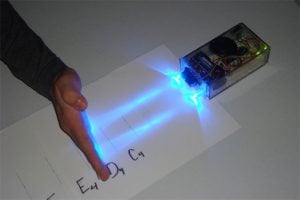 Optical Theremin Uses Infrared Light