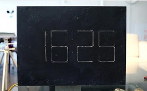 Thermochromic Clock