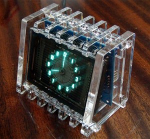VFD Round Clock