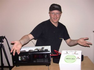 Xbox 360 disk changer