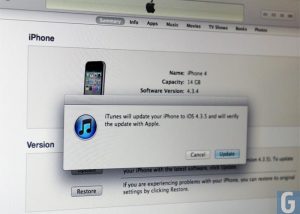 Apple Releases iOS 4.3.5 Update