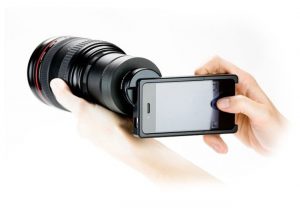 iphone DSLR adapter