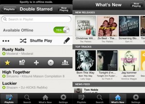 Spotify iPhone App Hits US iTunes Store