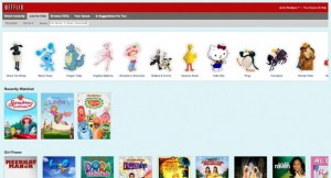 Netflix Child Friendly User Interface