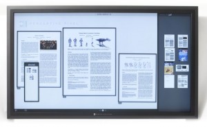 Perceptive Pixel Multitouch Display