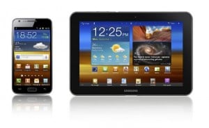 Samsung Galaxy Tab 8.9 LTE And Galaxy S II LTE