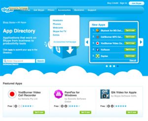 Skype App Directory