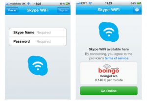 Skype Wifi