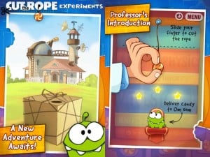Cut The Rope: Experiments Lands On The App Store