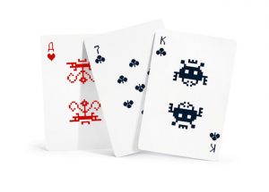 Art Lebedev Space Invader Playing Cards