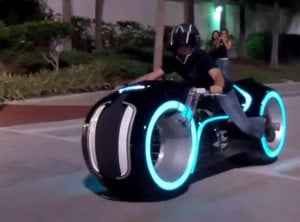Electric Tron Lightcycle