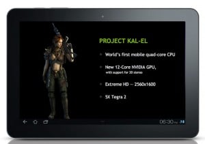 NVIDIA Kal-El Tablet