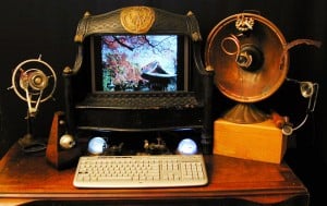 Steampunk web camera