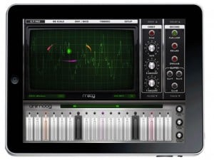 Animoog iPad Synthesiser App