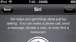 Siri iPod