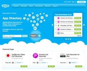 Skype App Directory