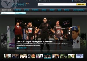 Yahoo Screen