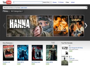 YouTube UK Rentals