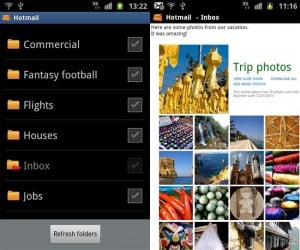 Hotmail Android App