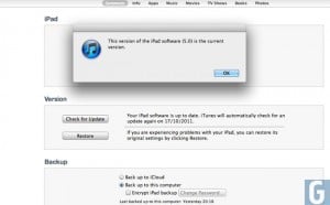 iOS 5 Update