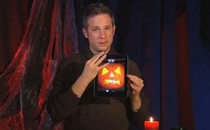 Magician Uses iPad For Halloween Show (Video)