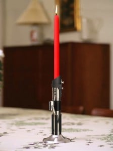 Star Wars Lightsaber Candlestick