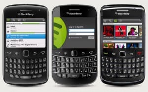 Spotify Releases Spotify For BlackBerry Preview App