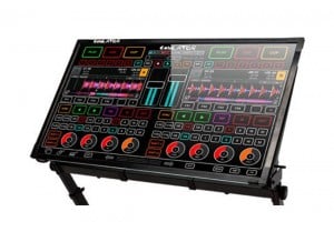 Emulator transparent touchscreen mixing desk