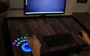 EXOPC EXOdesk Interactive Desk Looks Amazing