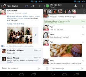 Google Plus Android