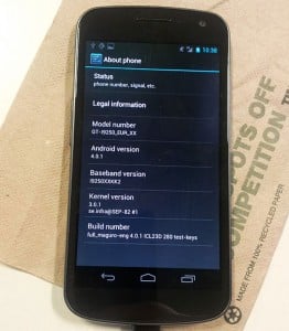Samsung Galaxy Nexus