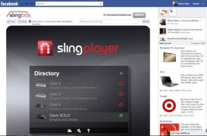 Slingbox for Facebook