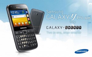 Dual SIM Galaxy Y Pro