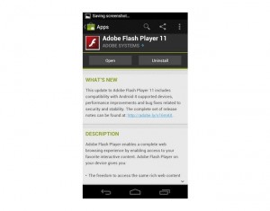 Flash Player Android 4