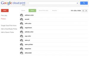 Google Cloud Print