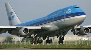 KLM flight