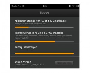Kindle Fire Update