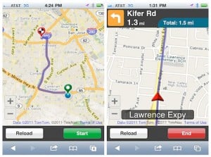 TeleNav HTML5 GPS
