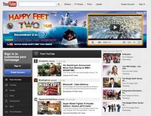 YouTube Redesign