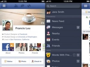 Facebook iPhone