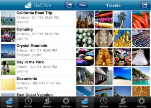 SkyDrive iPhone