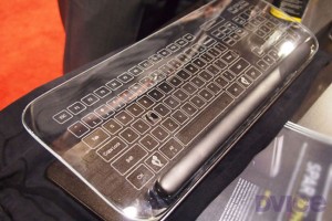 Multi-Touch glass keyboard