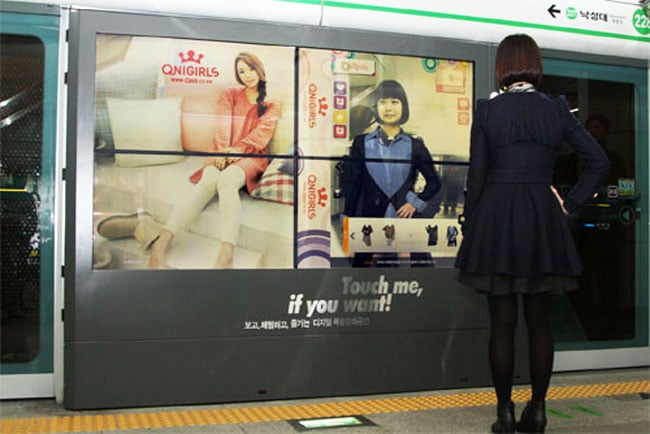 Samsung's 46 Inch Transparent Window LCD 