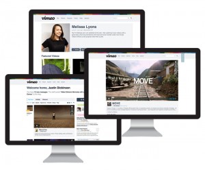 Vimeo new website