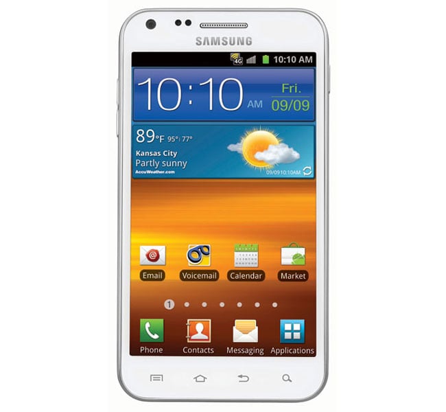 White Samsung Galaxy S II Epic Touch 4G